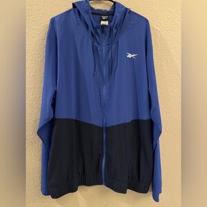Reebok Vector Blue and Navy Training Jacket